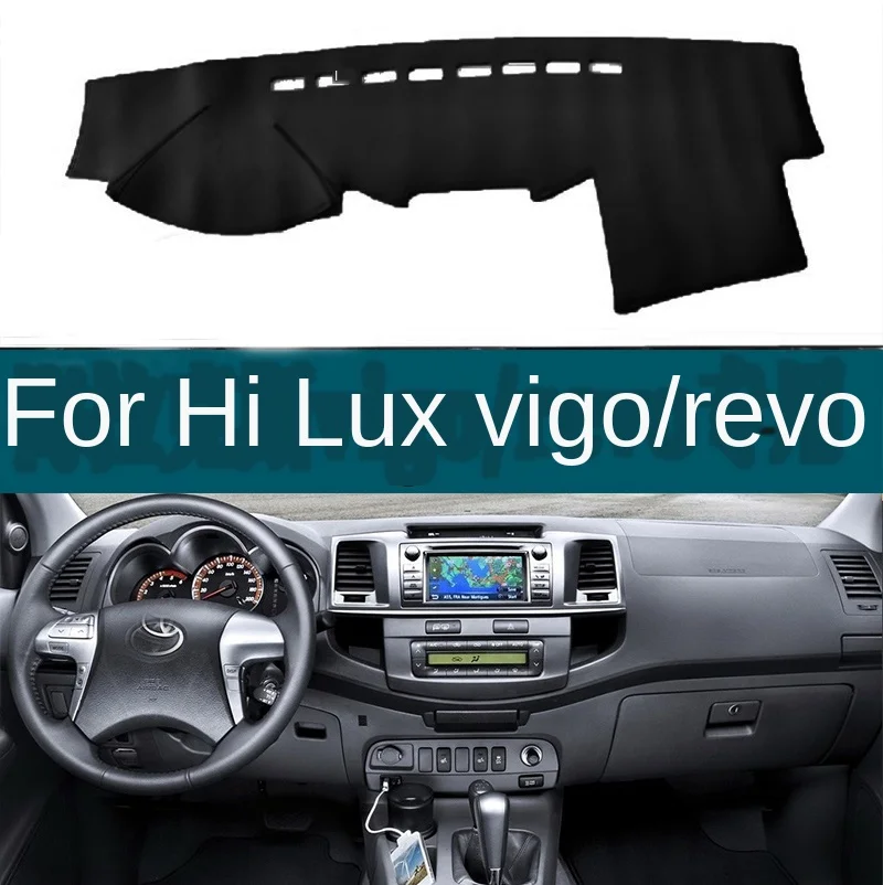 Нескользящий коврик для приборной панели Toyota old Hilux Vigo Revo|Наклейки на автомобиль| |