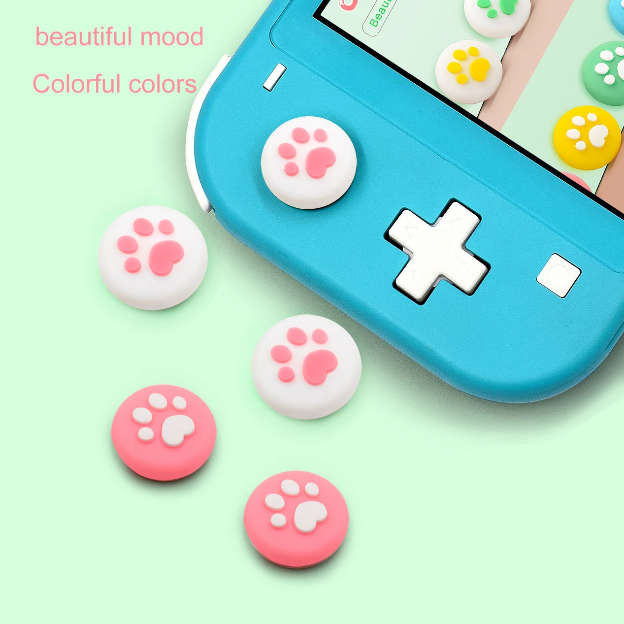 Nintendo switch paw grips deals