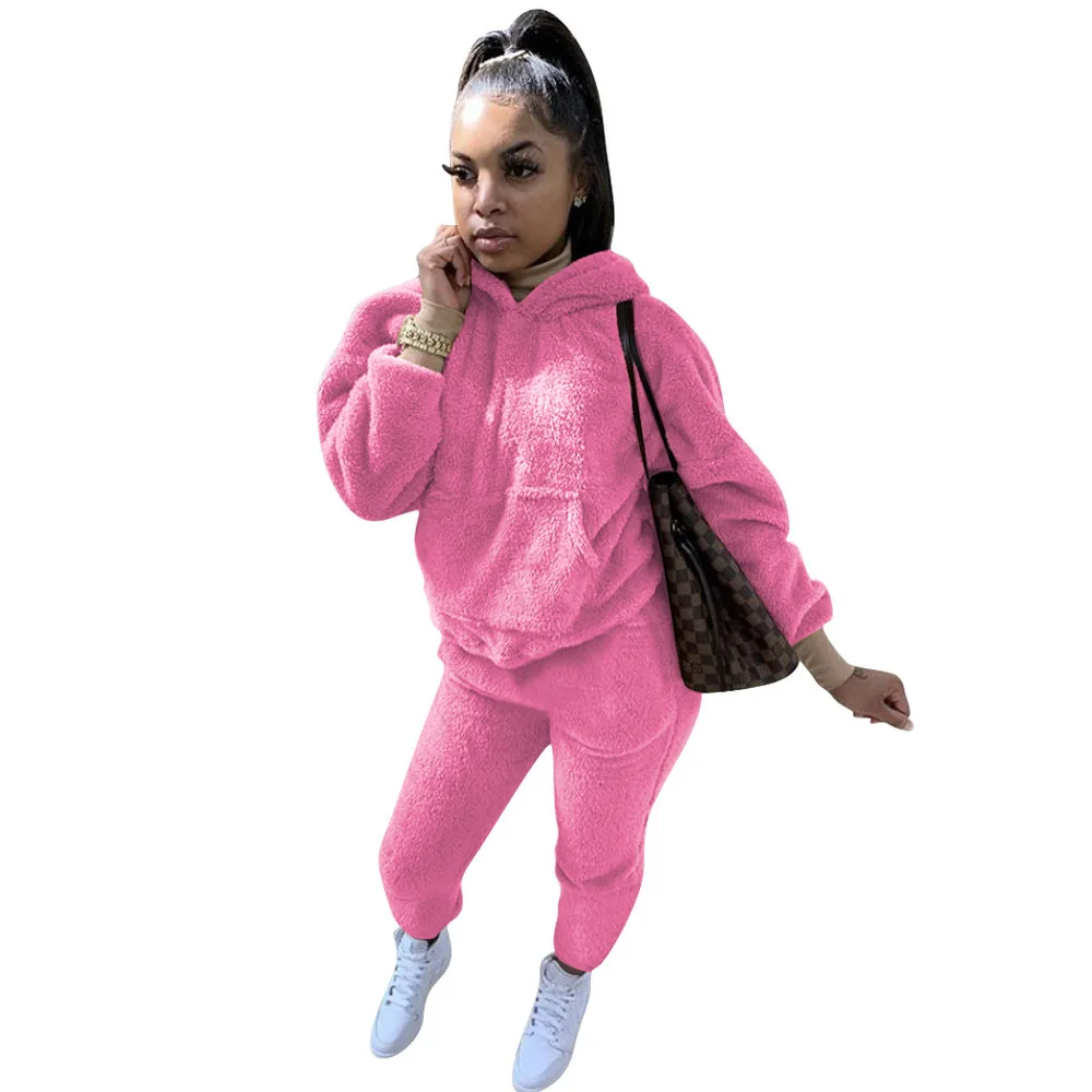 Long Sleeve Hooded Sweatsuit Hoodie 