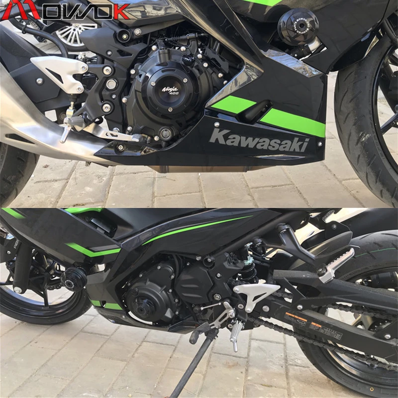 Для KAWASAKI NINJA 400 Z 400 NINJA400 Z400- аксессуары для мотоциклов краш-накладка статора чехол Защита