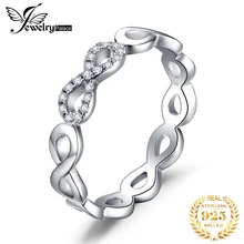 Jewelrypalace Бесконечность любовь навсегда Юбилей простое кольцо мода палец кольцо Pure 925 пробы Серебряные ювелирные изделия для Для женщин подарок Jewelrypalace Бесконечность любовь навсегда Юбилей простое кольцо мода палец кольцо Pure 925 пробы Серебряные ювелирные изделия для Для женщин подарок
