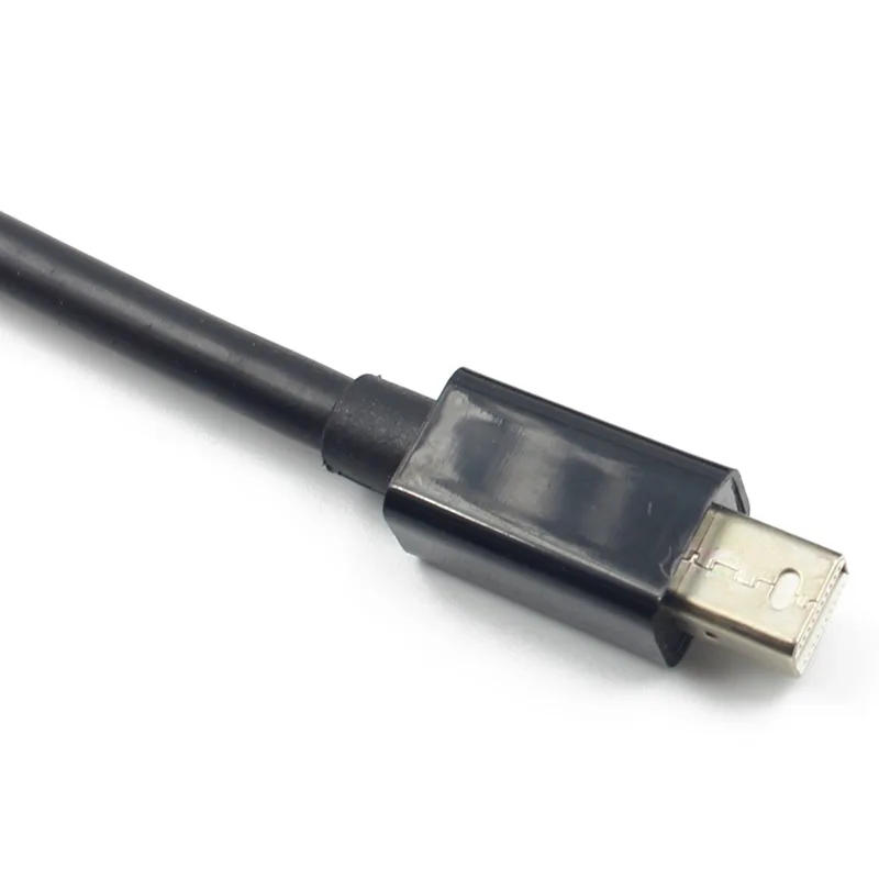 Мужской 1,8 м мини кабель DP-HDMI Thunderbolt Mini Displayport к HDMI адаптер для Macbook Pro Air Для iMac(черный