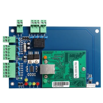 

Professional Wiegand 26 Bit Tcp Ip Network Access Control Board With Software For 1 Door 2 Reader
