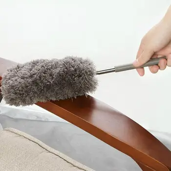 

Retractable fine fiber dust removal household cleaning dust cleaning brush used for sofa curtain air conditioner Dusters