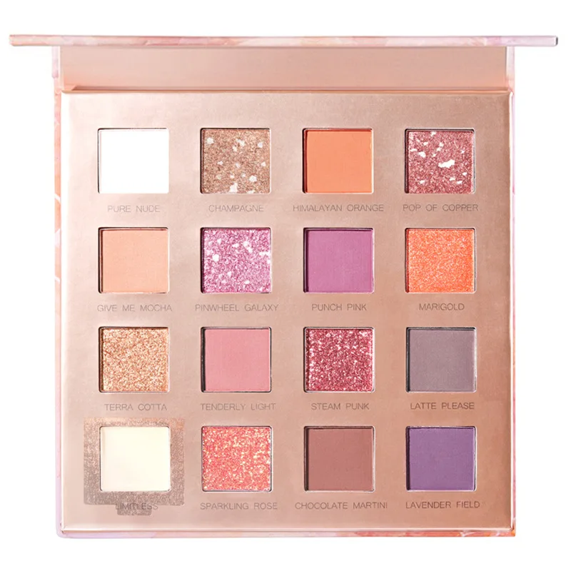 

10-Color Eyeshadow Compact Pearly Lustre Smoky Makeup Eye Shadow Box Waterproof Not Smudge Nude Makeup Makeup Palette