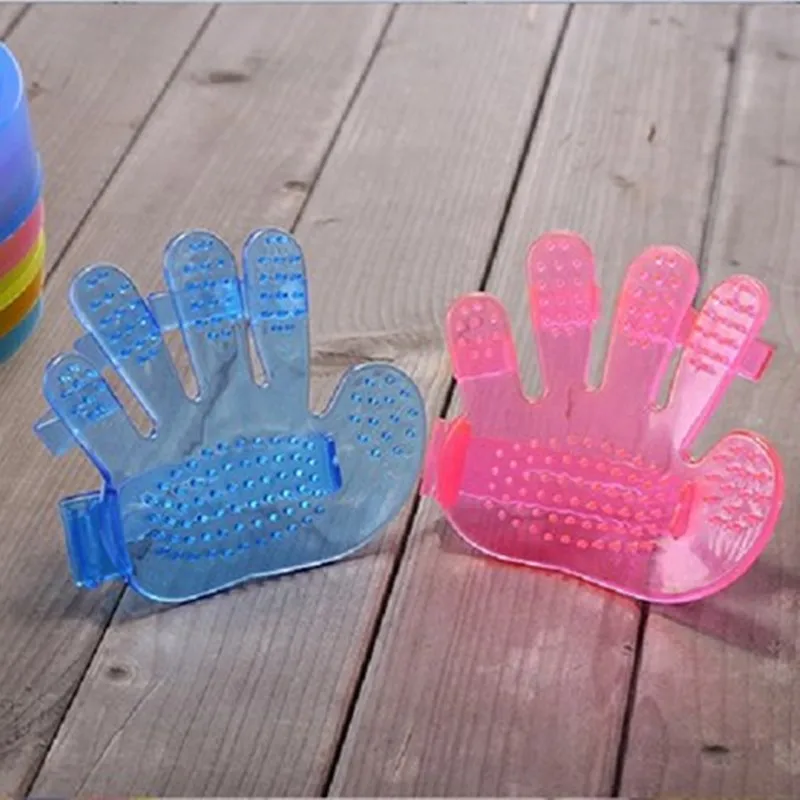 Pet bathing brush gloves massage palm five fingers brush beauty supplies pet cleaning supplies