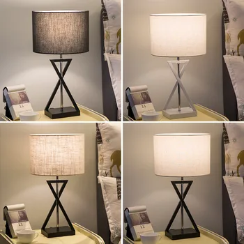 

reading light table light hotel table lamp E27 metal body fabric shade reading for bedroom