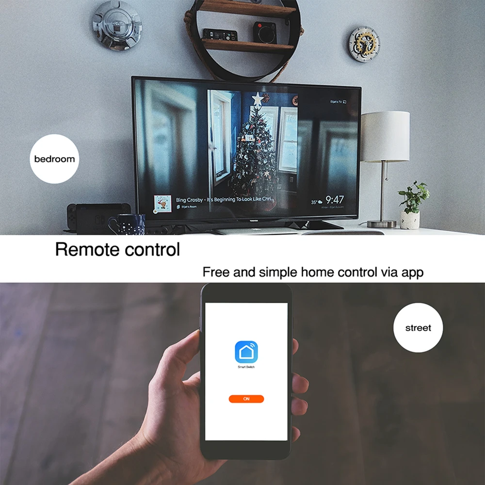 110 V-240 V Wi-Fi-розетки умный светильник переключатель приложение Tuya Беспроводной Управление работать с Alexa Google Home голосовое Управление таймер
