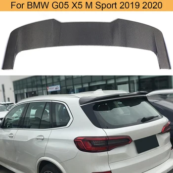 

For G05 Rear Roof Wing Spoiler for BMW G05 X5 M Sport 2019 - 2020 Car Rear Trunk Roof Boot Lip Wing Spoiler Carbon Fiber