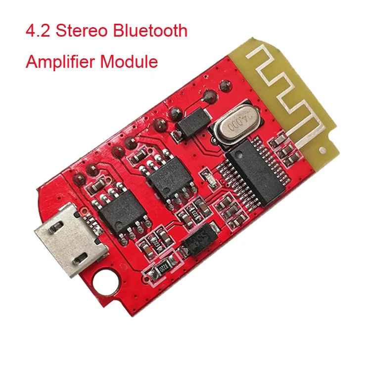 Стерео Bluetooth Плата усилителя мощности CT14 Micro 4 2 5 Вт + с зарядным портом|Аксессуары для аудиосистем| |