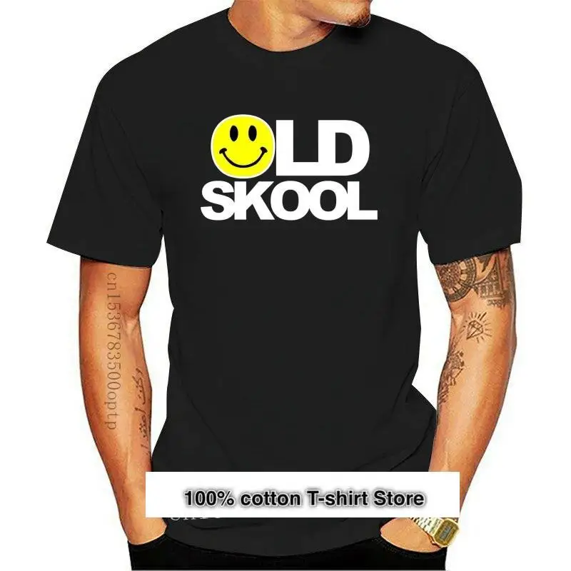 Camiseta para hombre y mujer prenda de vestir Vestido Old Skool Rave baile DJ Acid фестиваль | Мужская одежда