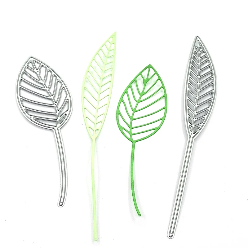 

Julyarts Two Pieces Of Leaves New Cutting Dies for 2021 Album Scrapbook DIY Scrapbooking Album Paper Card Embossing Decor Craft