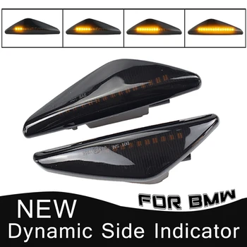

Dynamic Blinker Turn Signal LED Flowing Water Blinker For BMW X3 F25 X5 E70 X6 E71 E72 2007-2019 Side Marker light