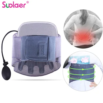 

Magnetic Airbag Lumbar Support Belt Disc Herniation Medica Strain Pain Relief Waist Back Spine Brace Adjustable Elastic Fixed