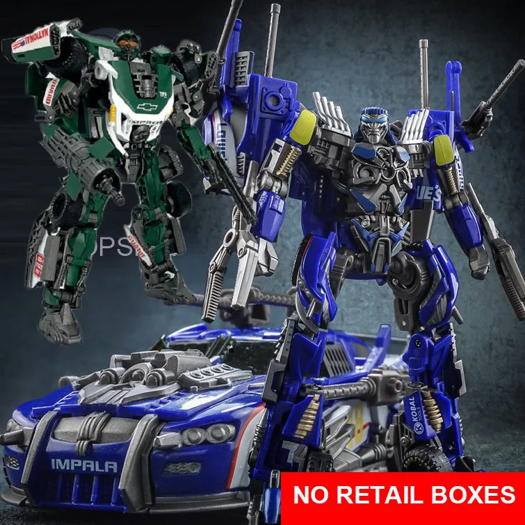 Трансформация Leadfoot GOD03 GOD-03 Roadbuster GOD07 GOD-07 Topspin GOD10 GOD-10 Wrecker фильм Делюкс фигурка робота игрушки - Цвет: GOD10 NO BOX