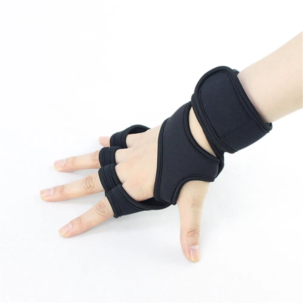 1 пара спортивных поперечных тренировочных перчаток, Нескользящие силиконовые перчатки для тяжелой атлетики, тренировочные спортивные перчатки для фитнеса