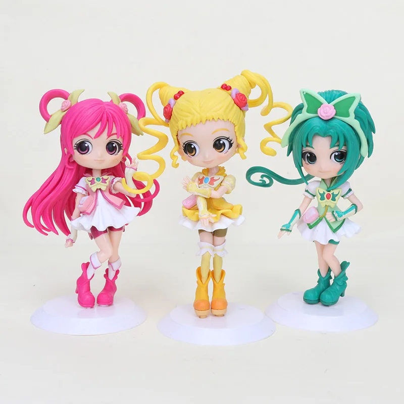 15 см Япония Аниме симпатичный милый CureLemonade CureDream cureminct фигурка Q Posket Precure ПВХ фигурка милая игрушка модель кукла подарок