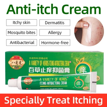 

20g Herbal Anti-Itching Cream Skin Care Dermatitis Eczema Treatment Anti-itch Ointment Healthy Medical Plaster