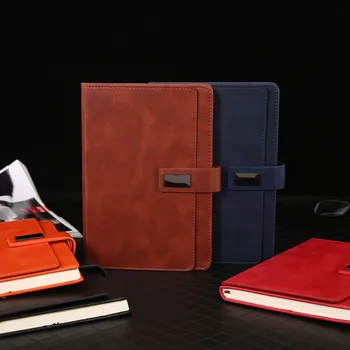 

Diary Notebook A5 Vintage Lockable Paper PU Leather Note Book Traveler Journal Weekly Planner School Stationery Gift