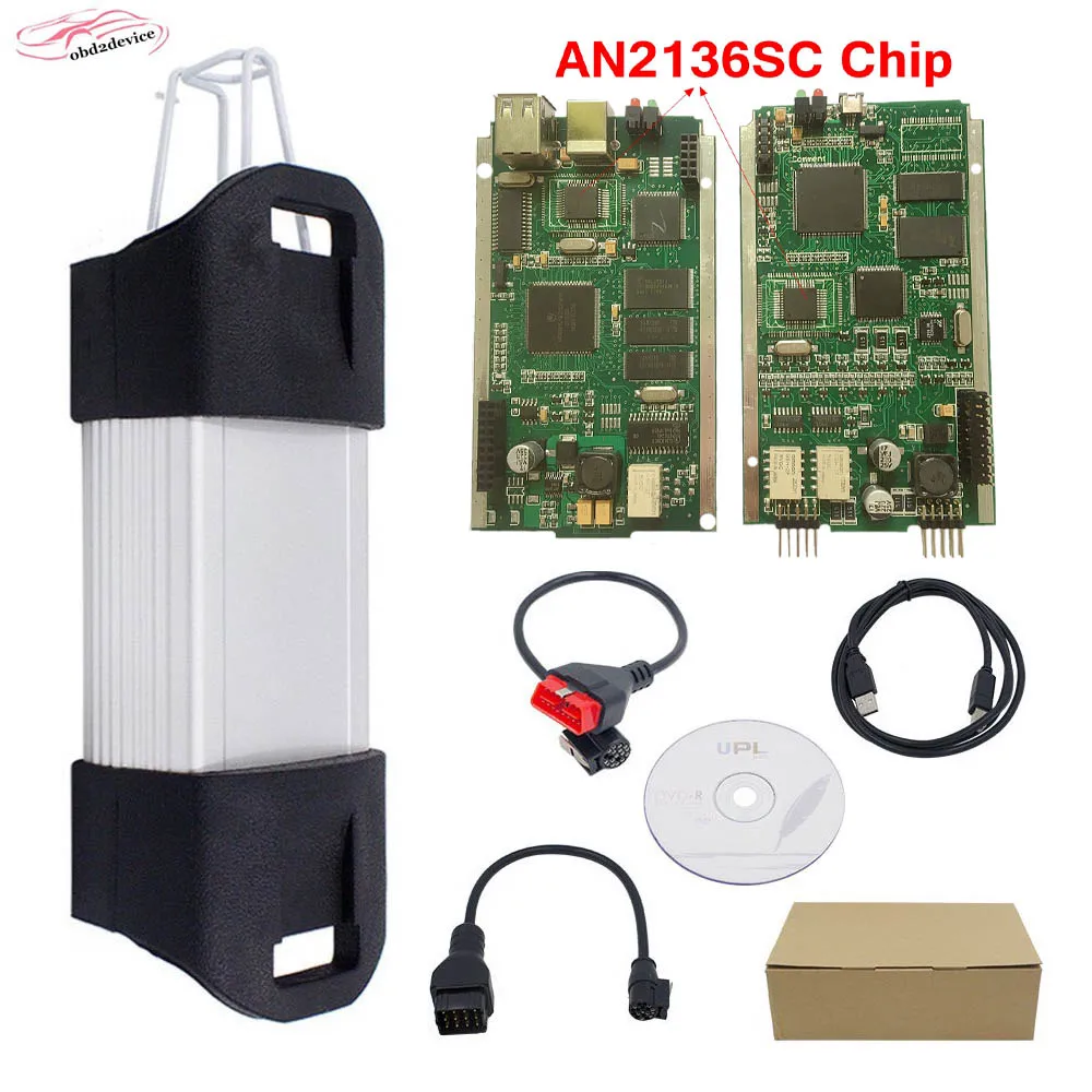 Silver PCB V178 Хорошие полностью чиповые реле от компании NEC могут зажимать Профессиональный диагностический инструмент для Re-nault CANCLIP с программным обеспечением V178/V188 canclip - Цвет: Silver PCB V178