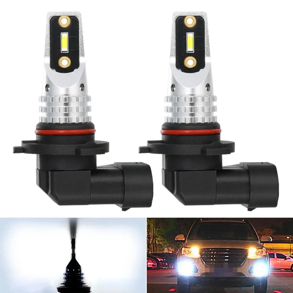 2x9006 H4 H16 H8 H1 H9 H7 1156 5202 880 светодиодная автомобильная лампа противотуманная фара для