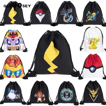 

3D Printing Series Pattern Drawstring Backpack Travel Drawstring Pocket Bag Schoolbag Draw String Bag Canvas