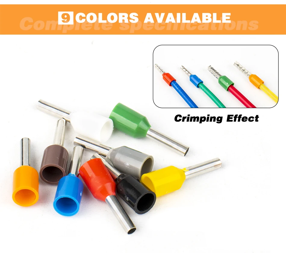 wire connect 400/415/750/900pcs-BOX Crimping tool Insulated connector Terminal Crimp Terminator cold pressed insulated terminal wire connect 400/415/750/900pcs-BOX Crimping tool Insulated connector Terminal Crimp Terminator cold pressed insulated terminal