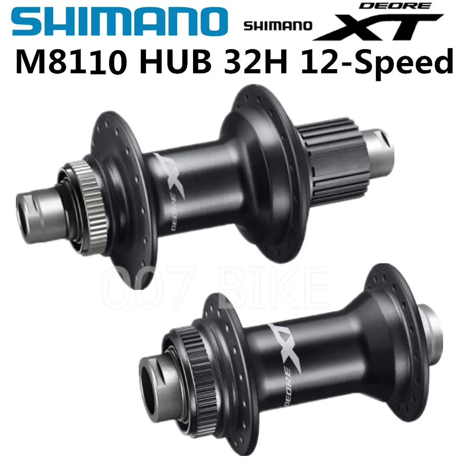 SHIMANO DEORE XT M8110 FH BH M8100 ступица Shimano 12 s ступица 32H Центральный замок 142x12 мм 100x15 мм ступица E-THRU ось велосипеда 12 скоростная ступица