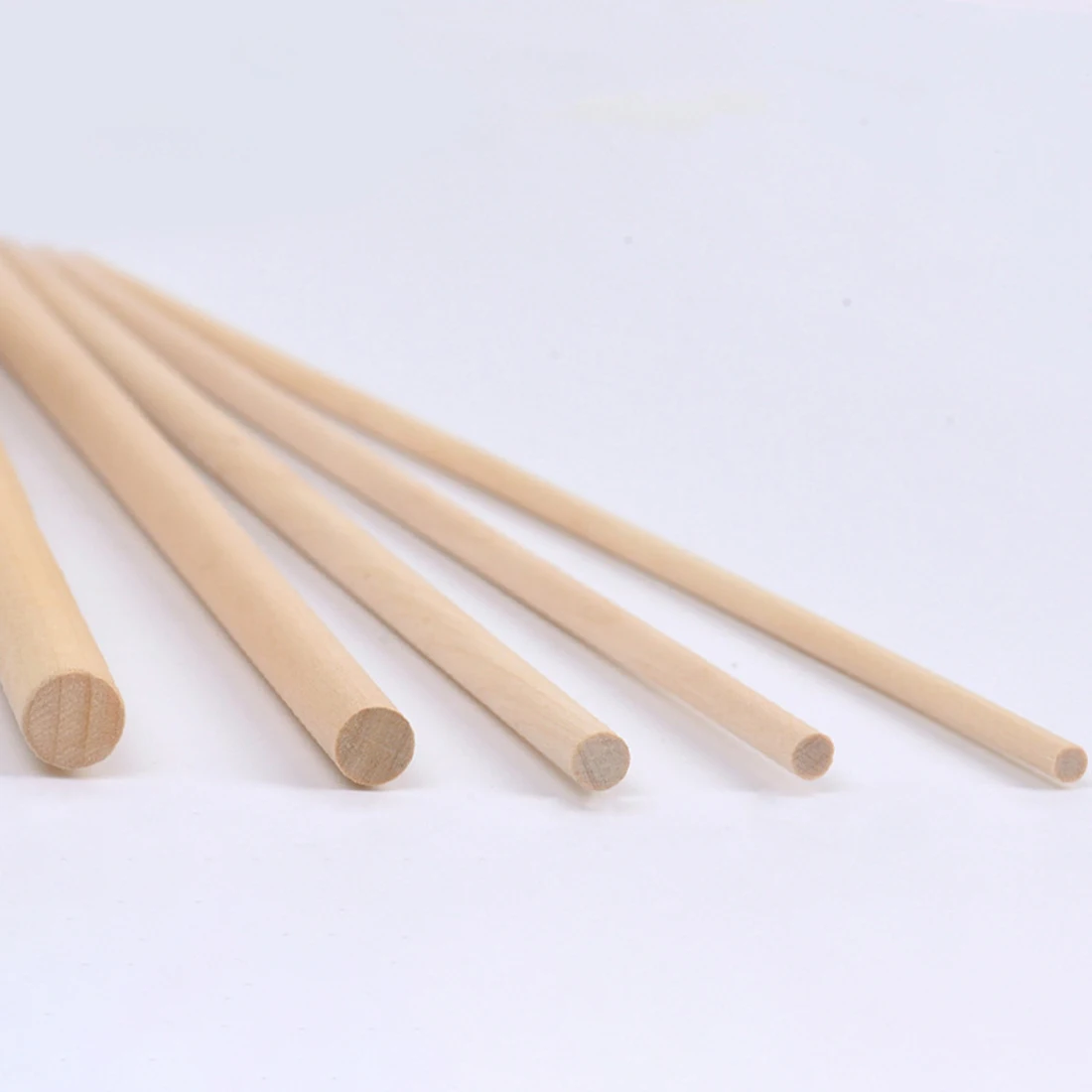 5 шт. 50 см(L) 15 мм(D) деревянные березовые палочки для DIY песчаного стола макет архитектурная модель