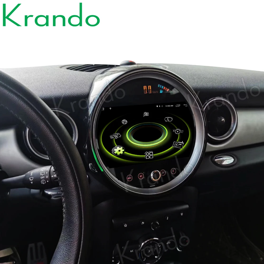 Krando 9 &quotAndroid 10 0 4G 64G Автомобильный Dvd Радио мультимедийный плеер для BMW Mini Cooper 2007 2016