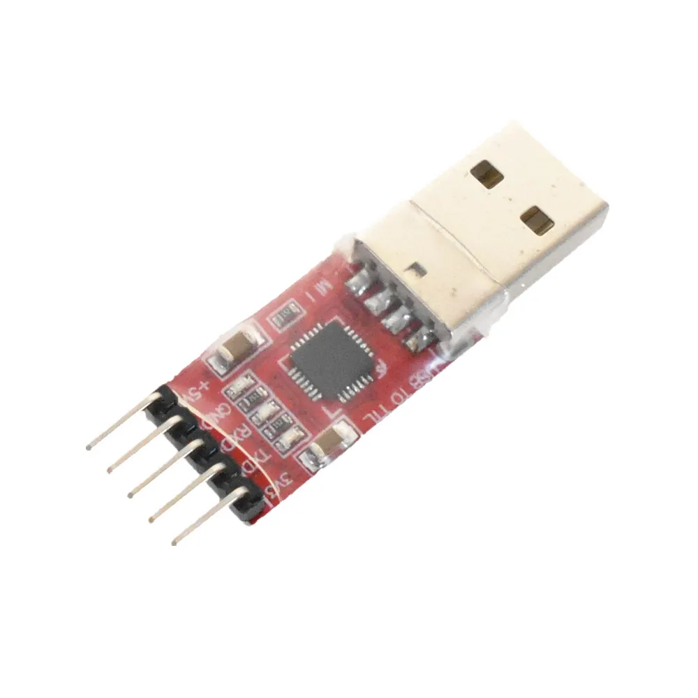CP2102 module USB TO TTL to serial port UART STC downloader with 5pin DuPont lines. | Электроника