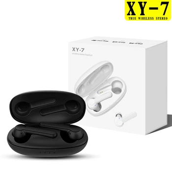 

XY-7 TWS Bluetooth 5.0 Earphones Wireless Headset Stereo Sports Waterproof Earbuds Music Headsets With Microphone Charging Box