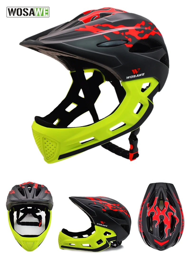 WOSAWE Cycling Helmet UltraLight Kids Bike Helmet Outdoor Sports Riding Skating Protection Safety Helmet For 3-12 Age Children WOSAWE Cycling Helmet UltraLight Kids Bike Helmet Outdoor Sports Riding Skating Protection Safety Helmet For 3-12 Age Children