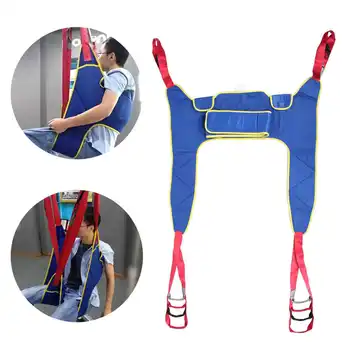 

Adjustable Divided Leg Sling Reusable Professional Patient Elderly Sitting Transfer Belt Lift Sling Correction