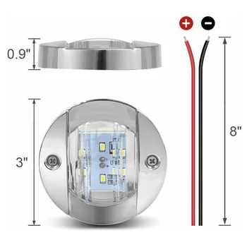 

Corrosion resistance LED Signal light Round Concentrated beam WearResistance