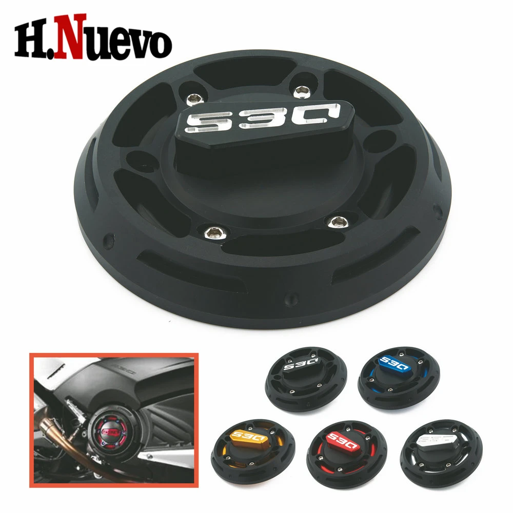 TMAX 530 Accessori CNC Engine Stator Cover For Yamaha Tmax 530 TMAX530 T MAX T-MAX 2012-2015 TMAX 500 TMAX500 2008-2011