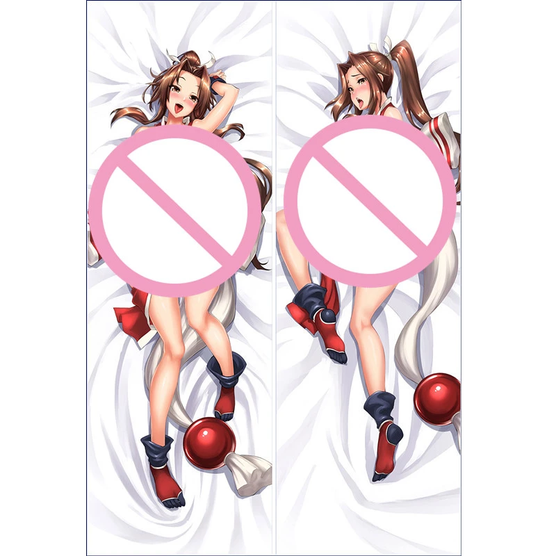 Mmfホットゲームファイターズアニメキャラクターセクシーガール不知火舞kofスロー枕カバー舞不知火ボディ枕 Body Pillowcase Pillow Coverpillow King Aliexpress