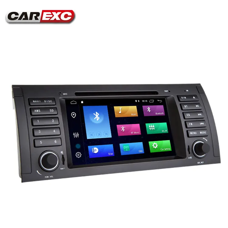Sale Android 9.0 Quad Core Car DVD Player GPS Navi Radio Stereo For BMW E39 1996-2003 E53 X5 With   Wifi BT 5