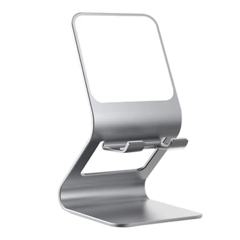 

Cell Phone Stand with Make Up Mirror Metal Phone Holder for iPhone 11 Pro XS Max XR X Plus and Other Android Smartphones