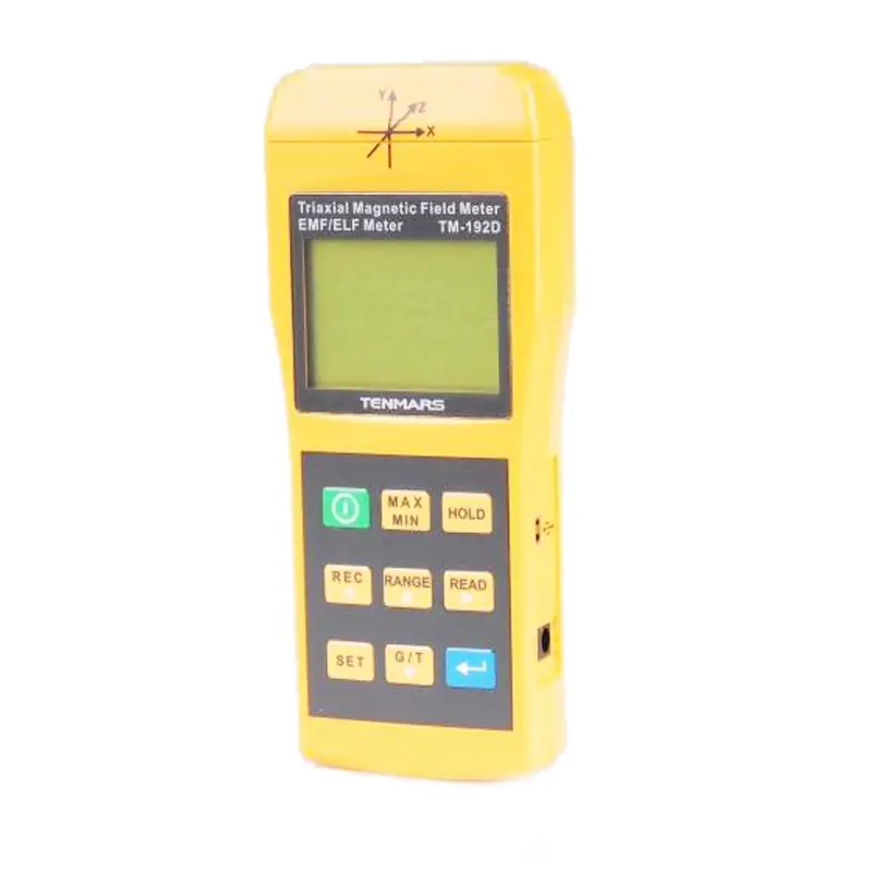 

TM192 3 Axis Triaxis Gaussmeter EMF ELF Magnetic Field Meter TM-192 Tenmars Electromagnetic wave tester