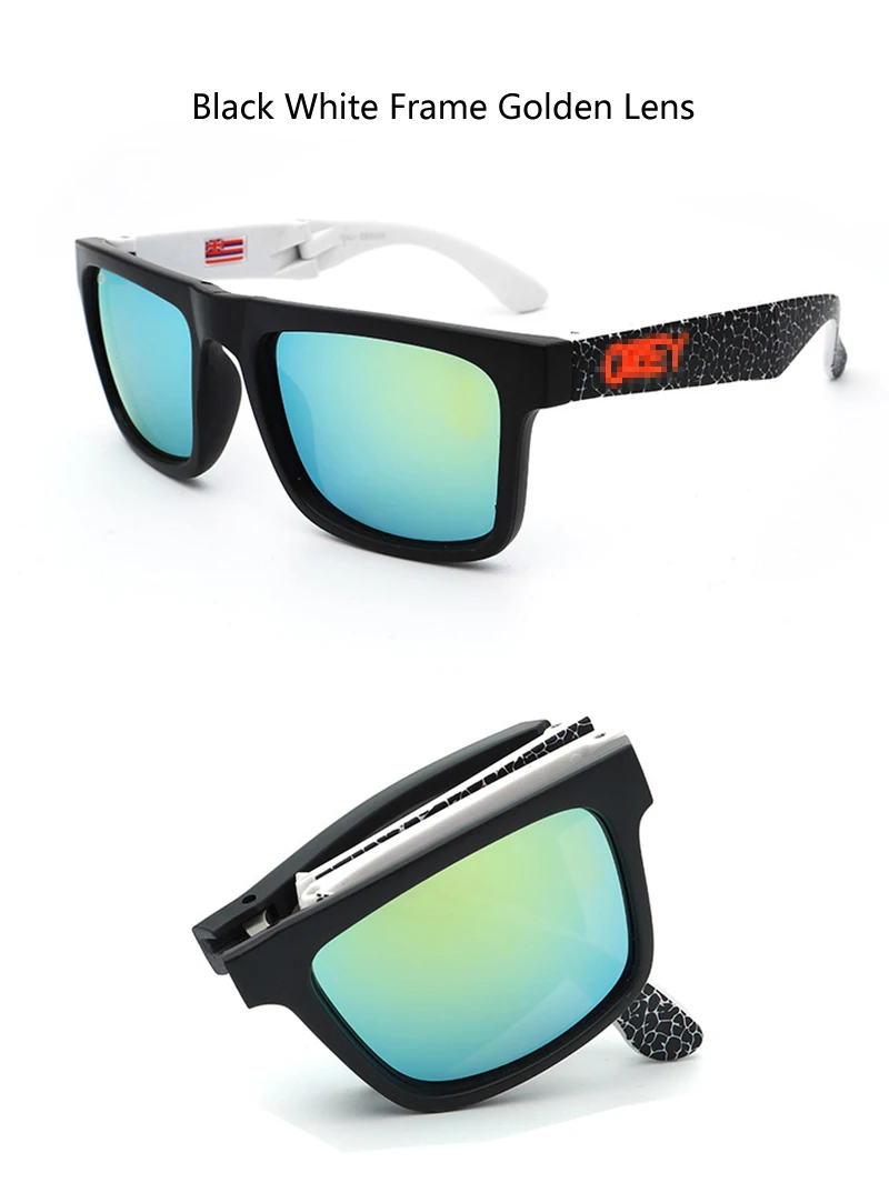 YHD115 Модные мужские спортивные солнцезащитные очки открытый бинокль складывающиеся очки для вождения очки Для женщин пляжные солнцезащитные очки