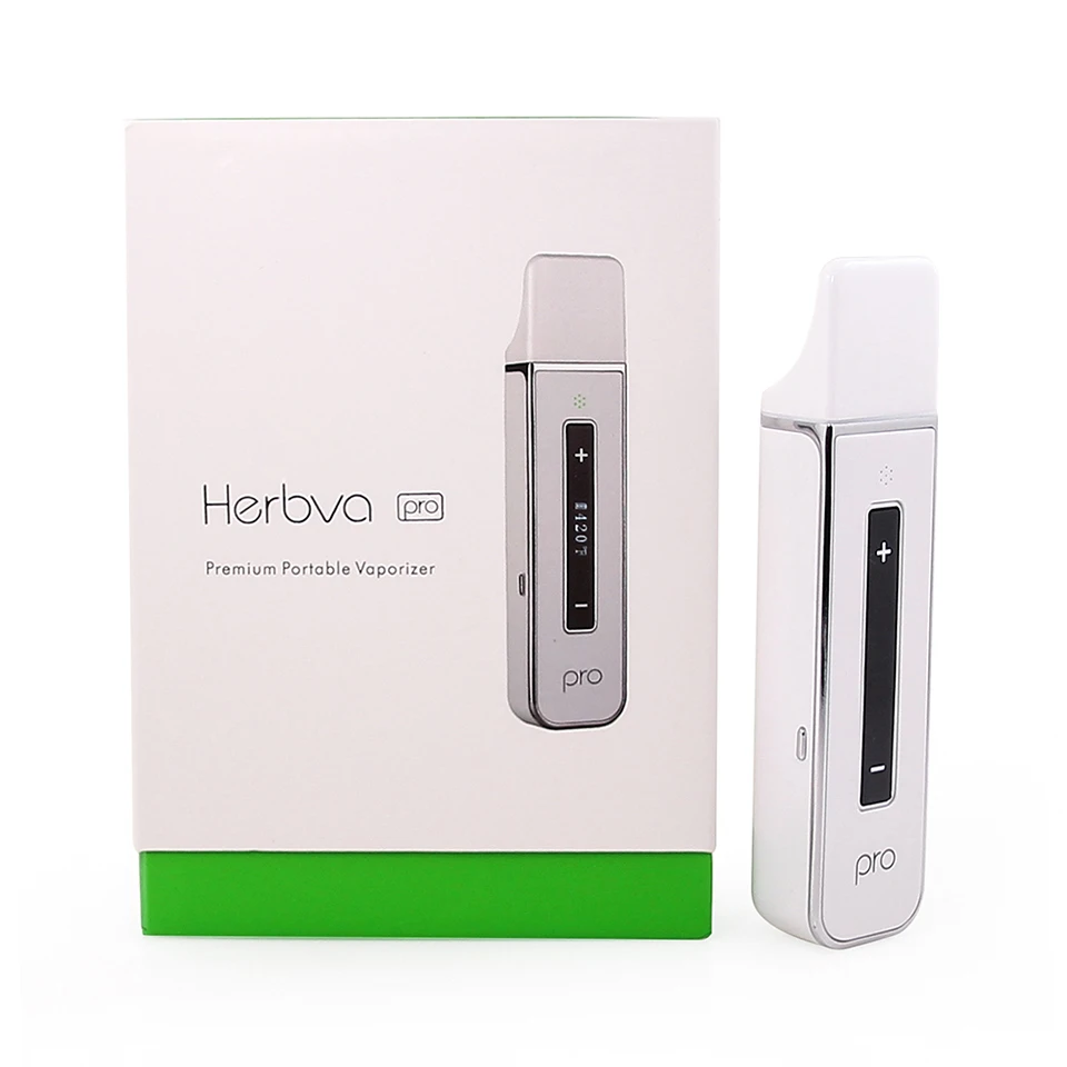 Herbva pro сухой травы испаритель комплект OLED Temp контроль экран Vape ручка травяные электронные сигареты наборы