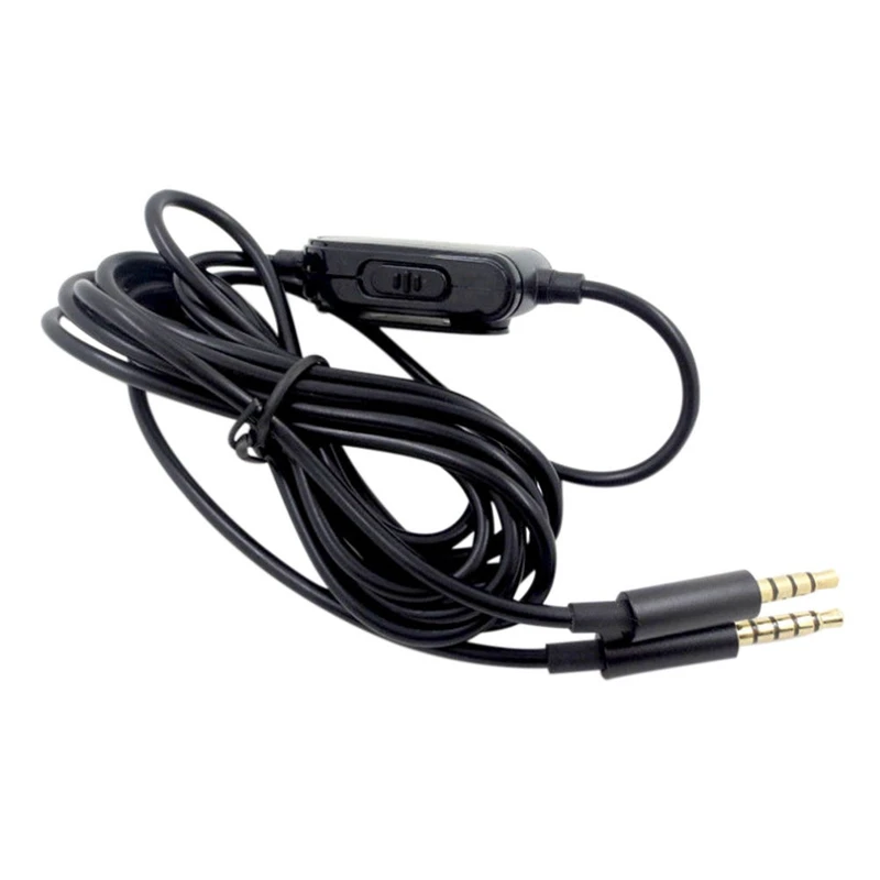 Volume Control Gaming Headphone For Logitecastro A10 A40 A30 A50 Headphone Cable