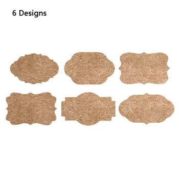 

500pcs/roll Kraft Handmade Baking Stickers Adhesive Seal Labels Christmas Gift K4UA