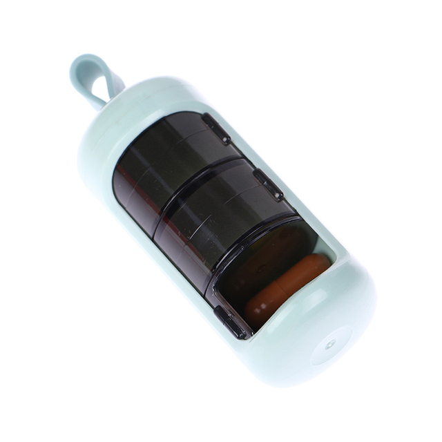 Travel Pill Case Container 3 Grids Portable Mini Tablet Dispenser Pill Box Medicine Storage Organizer Case For Outdoor