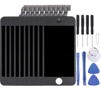 

10 PCS LCD Screen and Digitizer Full Assembly with Frame for iPhone 5C