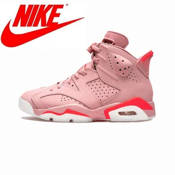 

NIKE AIR JORDAN 6 AJ6 Women Basketball comfortable Shoes Sneakers,Original Outdoor Sport Shoes Size 36-39 384664 116