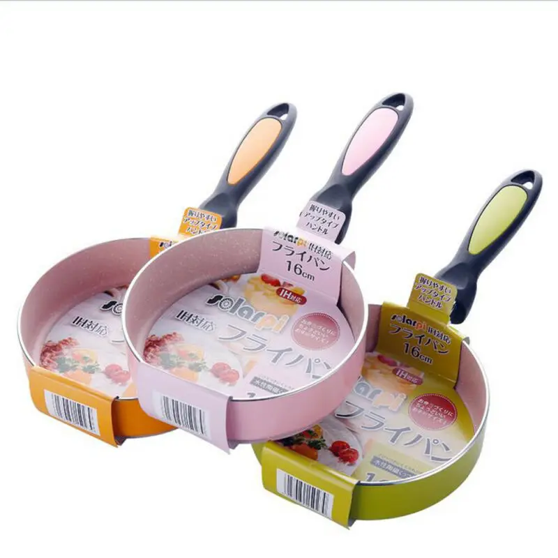 Pink Heat Resistant Non stick Frying Pan Mini Round Mat For Kitchen