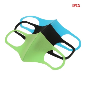 

3Pcs/set Sponge Face Mask Earloop Anti Dust Haze Reusable Breathable Mouth Mask for Children Kids Random Color