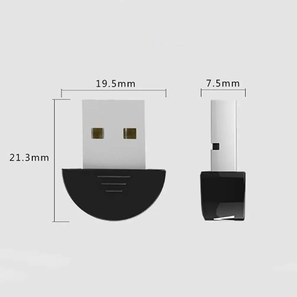 Беспроводной USB bluetooth-адаптер, приемник V5.0 для PS4 компьютера ПК мышь мини usb-адаптер 5,0 для музыкальный приемник с динамиком